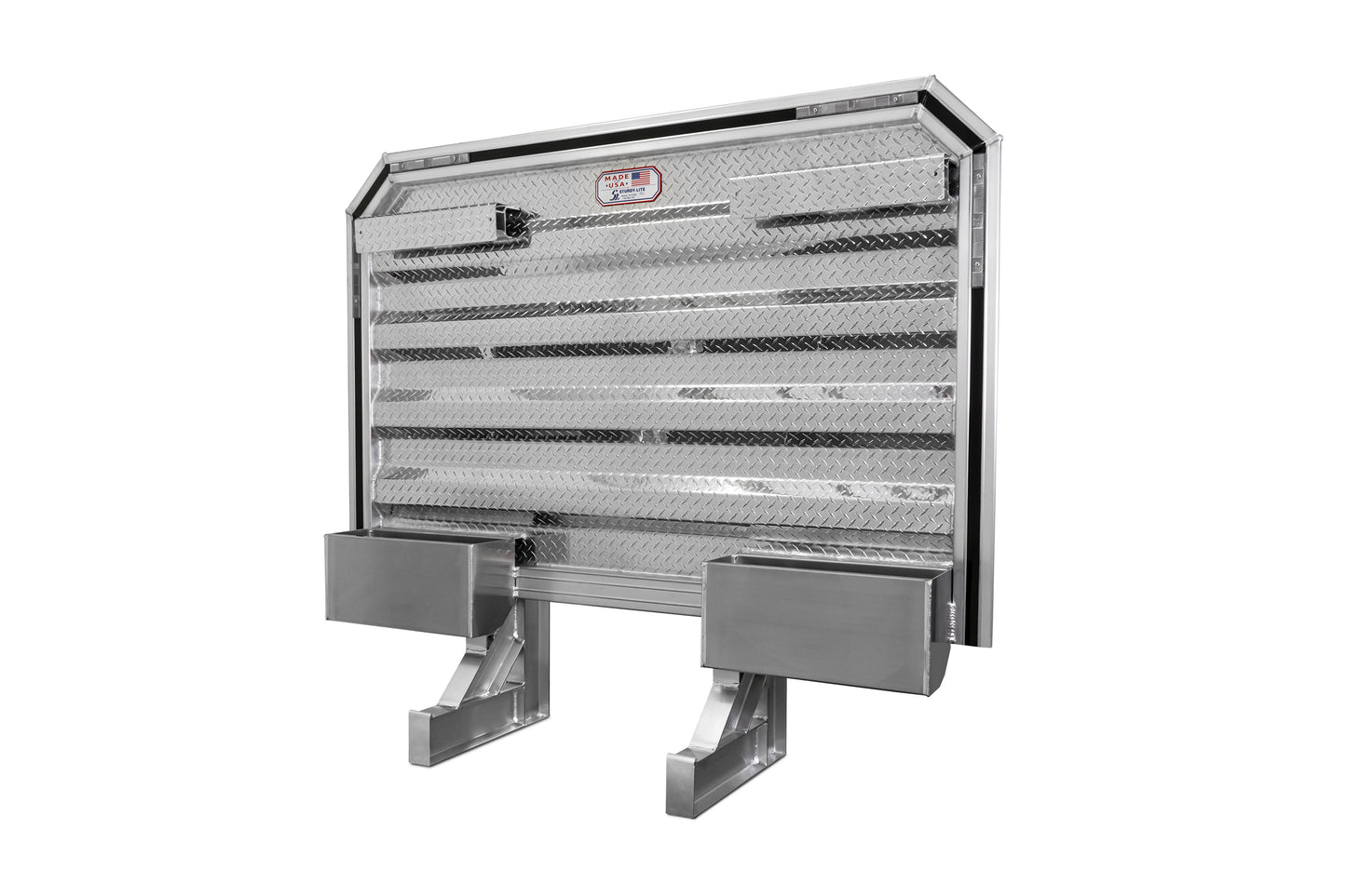 Deluxe Half Tray Cab Rack 68"H x 86"W