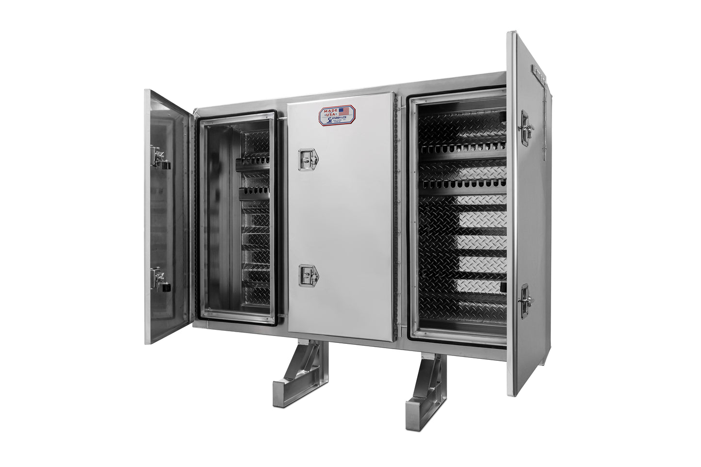 VEC-14 Vaulted 3-Door Enclosure